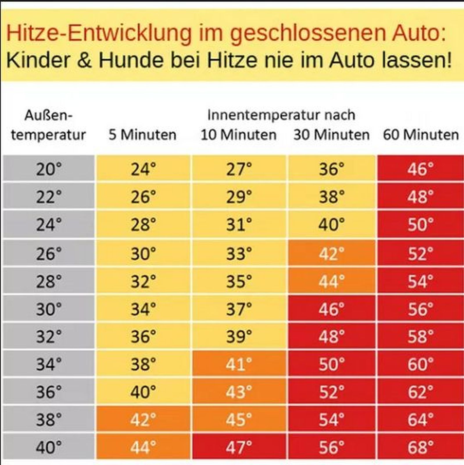Tipps zum Umgang mit der Hitze