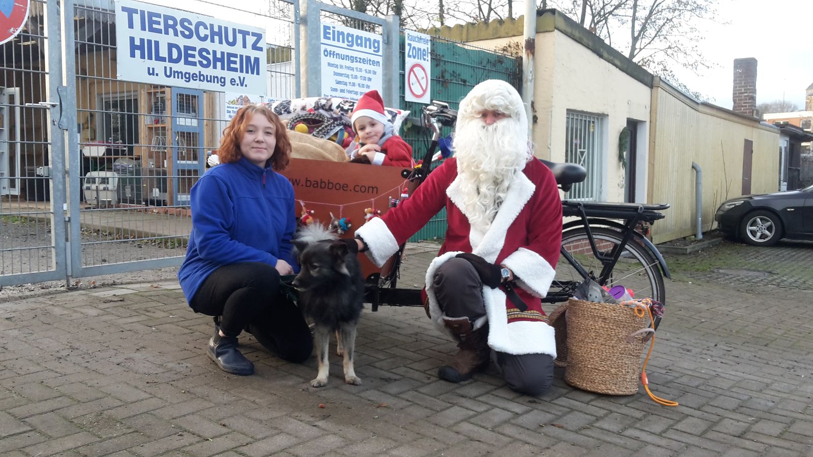 Vielen Dank an die Weihnachtsmänner