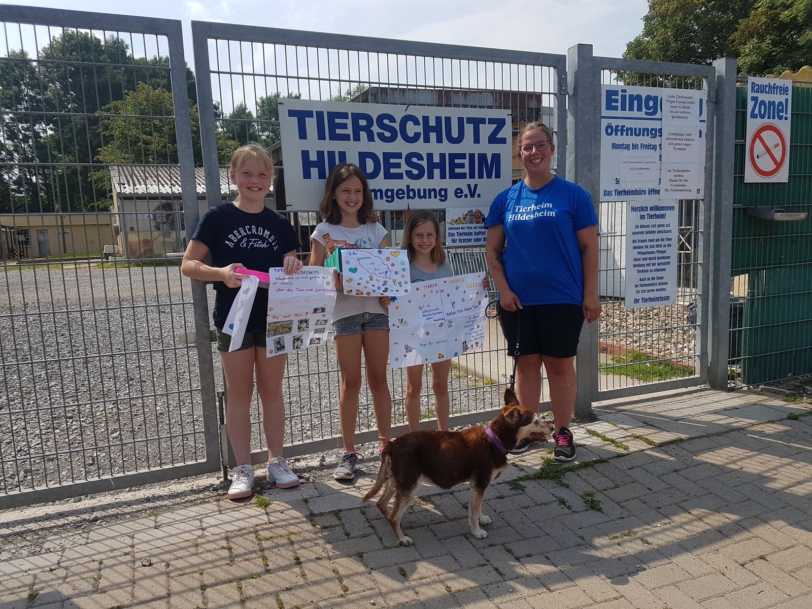 Itzumer Kinder sammeln für das Hildesheimer Tierheim