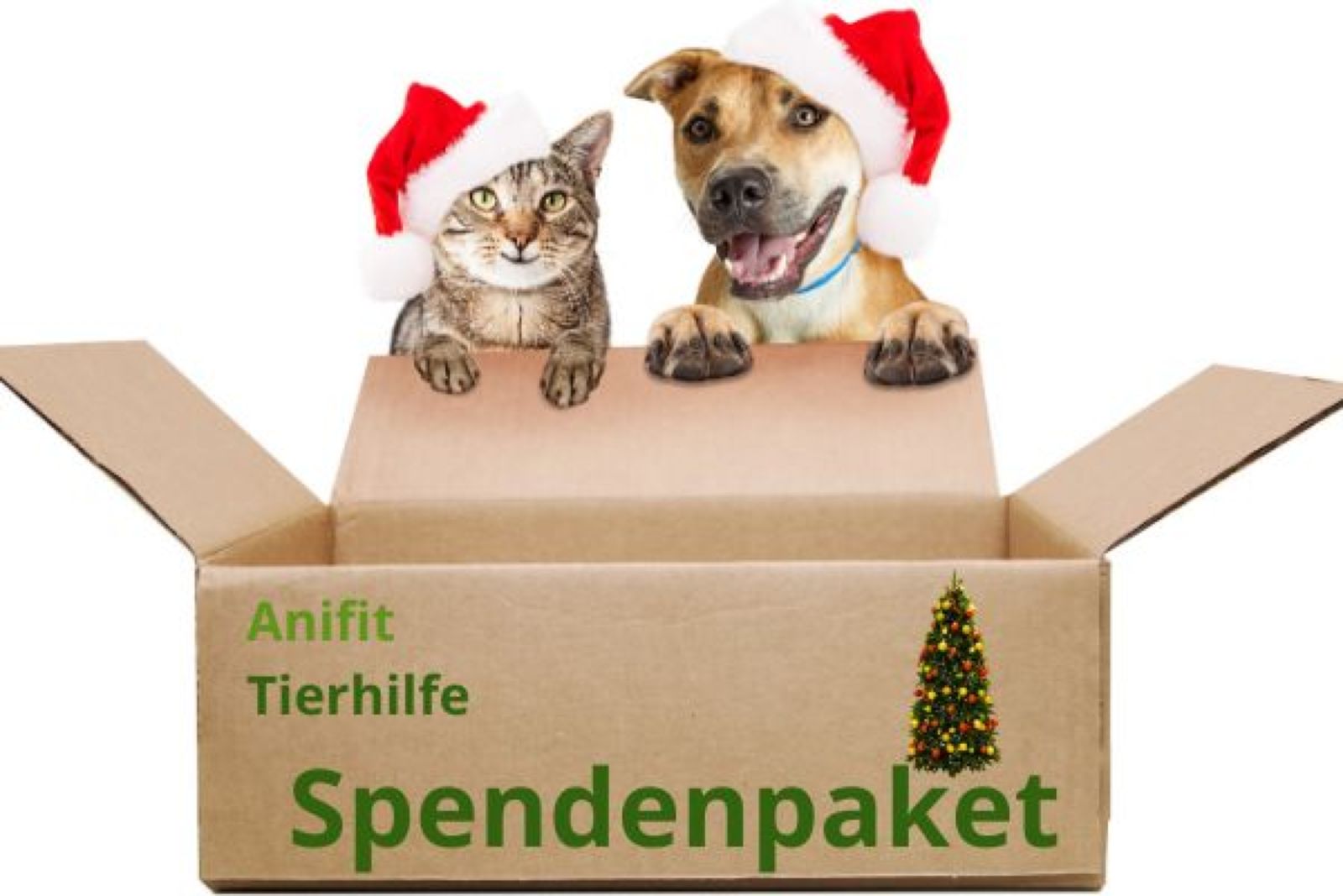 Unterstützen Sie uns durch den Kauf von Spendenpaketen der Firma anifit