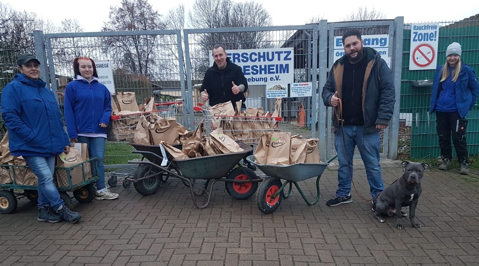 Vielen Dank an die Firma Zooparadies aus Alfeld und die spendefreudigen Kunden