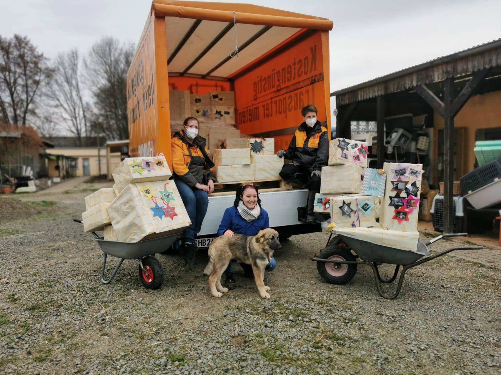 Vielen Dank an die Firma Hornbach und die vielen fleißigen Spender