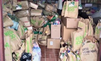 Weihnachtsaktion 2022 vom Fressnapf Sarstedt und Hildesheim